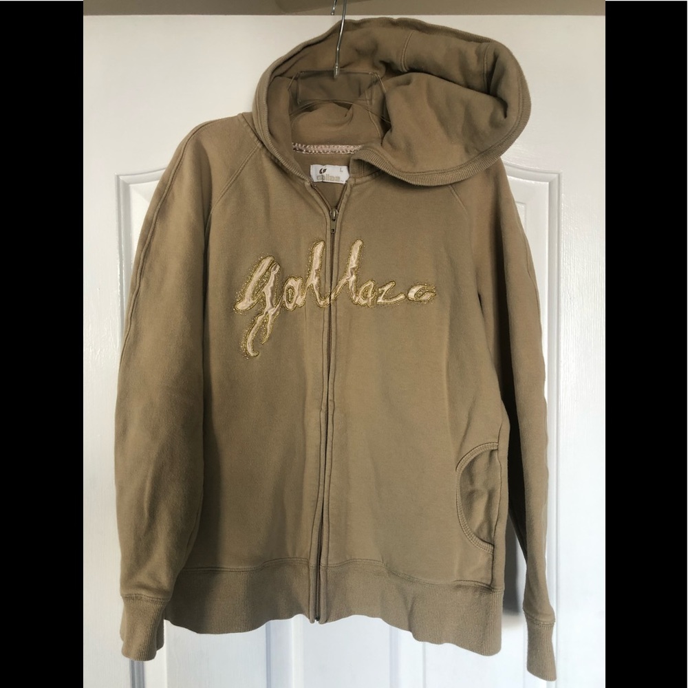 Gallaz Tan Hoodie Zip Up